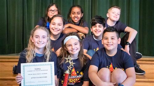 Jones Elementary Student Council Wins Statewide Competition 